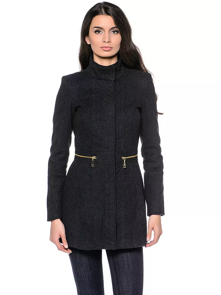 Female frakke Spring 2021 (356 Billeder): Fra russiske producenter, modeller, stilarter og stilarter, quiltet, kort, dæmpning, læder 623_51