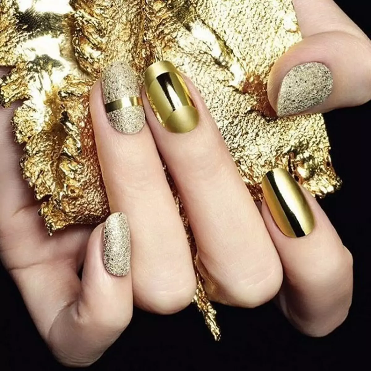 Manicure of Gwiazdy (49 zdjęć): Projektowanie paznokci jak Kate Middleton i Olga Buzova, Kylie Jenner, Jennifer Lopez i Dita Tło 6264_47