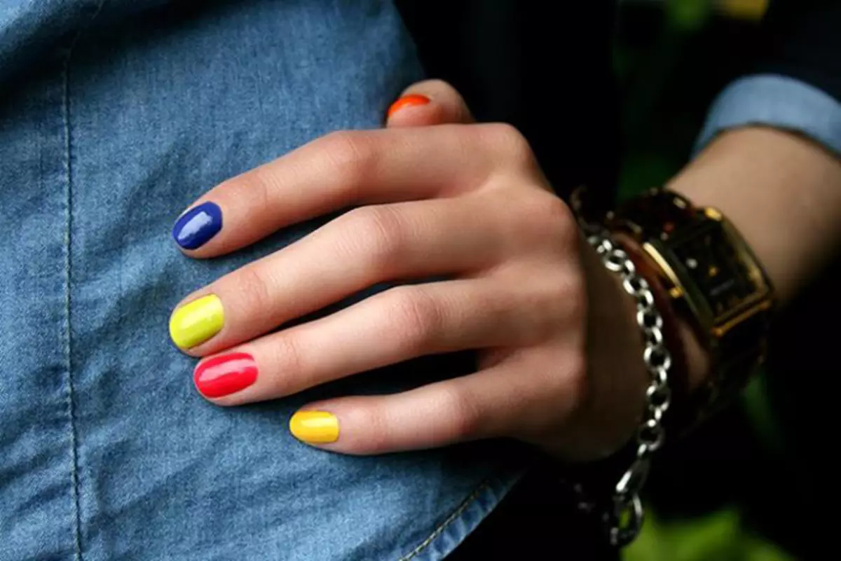 Youth Manicure (57 Bilder): Bratt og kult Nail Design, 