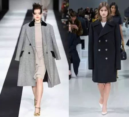 Cappotto d'oltremare (111 foto): cosa indossare cappotti di oversize tagliati gratuiti, modelli 2021, in una gabbia, in lana, grigio, cioè 630_66