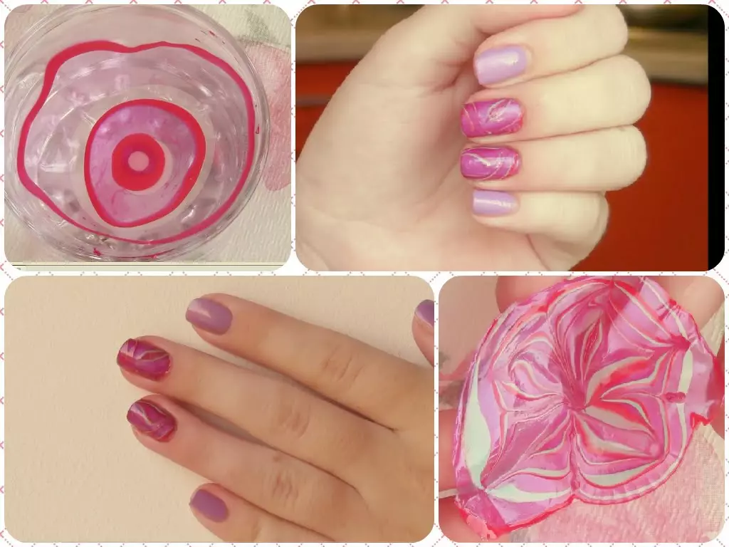 How to glue stickers on your nails? How to use translation and water stickers at home? 6315_51
