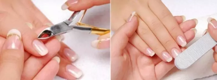 Manicura amb paper d'alumini (114 fotos): idees de disseny d'ungles amb ratlles d'una làmina d'or o de plata 6319_72