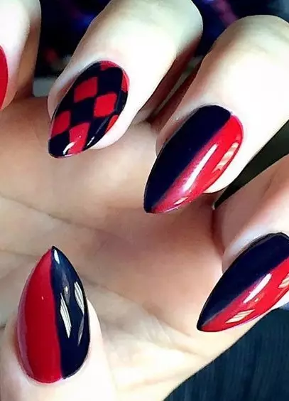 Pegatinas nas uñas (81 fotos): ideas de deseño de manicura, como traducir adhesivos 3D na casa? Como aplicar bloques térmicos nas uñas? 6334_43