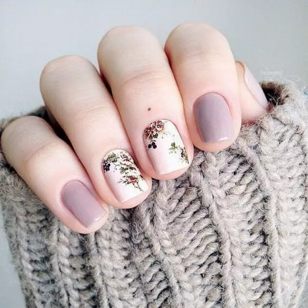 Manicure bonito (63 fotos): Criação do design feminino do prego com desenhos 6356_6