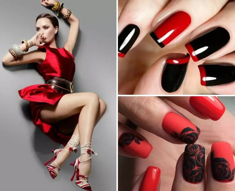 manicura noche (46 fotos): Hermoso diseño de uñas en tonos azules 6363_2