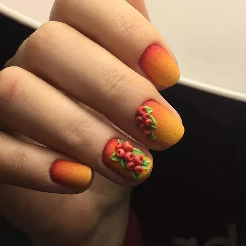 Manîparêz di 1 Septemberlonê (53 Wêneyên): Nail Design ji bo banga yekem di 6, 7 û pola 8-an de 6381_50