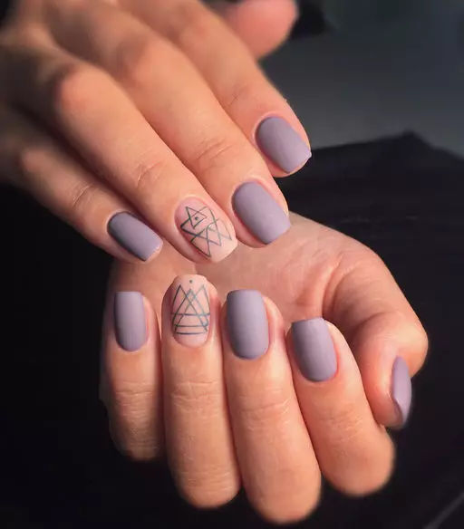 Manîparêz di 1 Septemberlonê (53 Wêneyên): Nail Design ji bo banga yekem di 6, 7 û pola 8-an de 6381_53