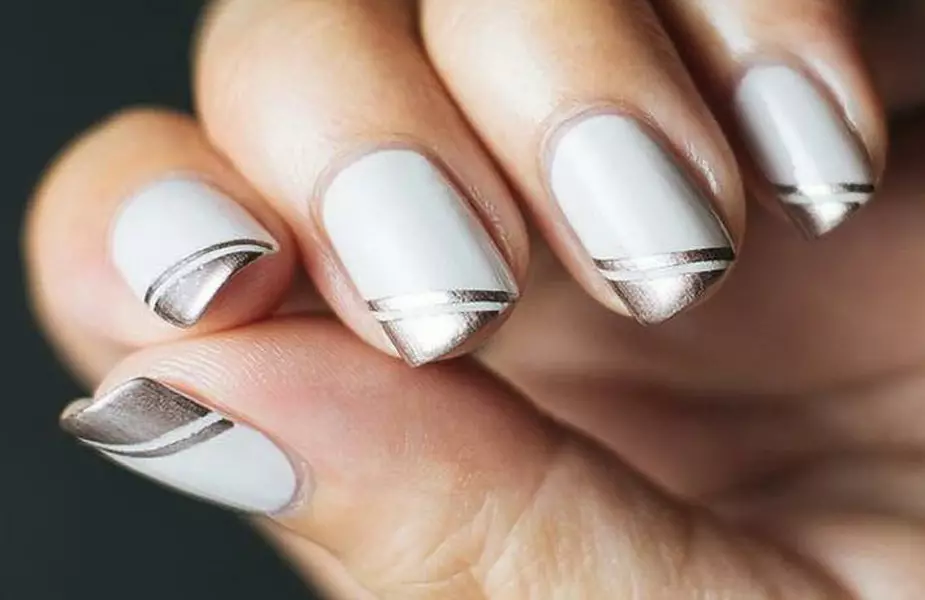 Pearl Manicure: Nail Coating Design med Pearl Color. Hvordan laver man sådan en manicure? 6439_52