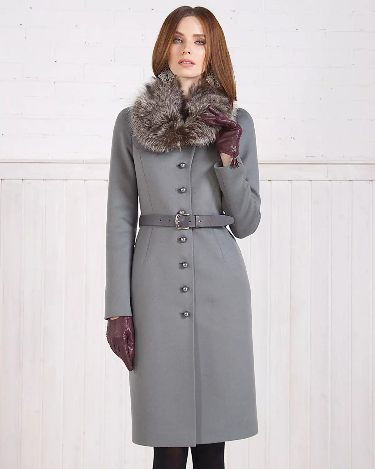 Winter Women's Coat (384 mga larawan): Fashionable 2021 sa sintepsum, hooded, kabataan, lana, para sa buntis, amerikana pababa 643_176