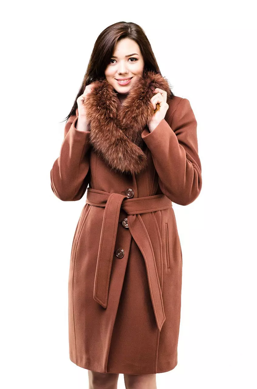 Téli női kabát (384 fotók): divatos 2021 a sintepsumon, kapucnis, ifjúság, gyapjú, terhes, kabát 643_219