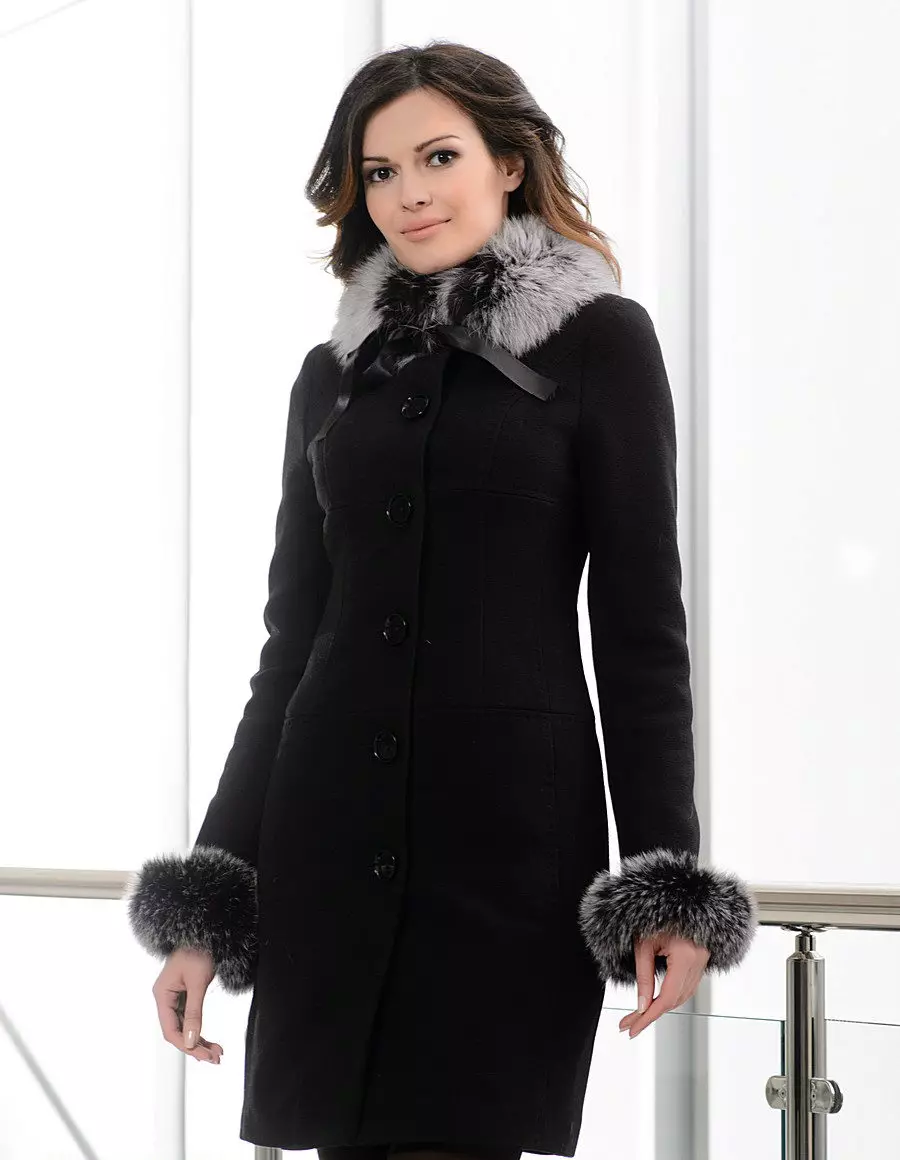 Winter Women's Coat (384 photos): Fashionable 2021 on Sintepsum, Hooded, Youth, Woolen, For Pregnant, Coat Down 643_229