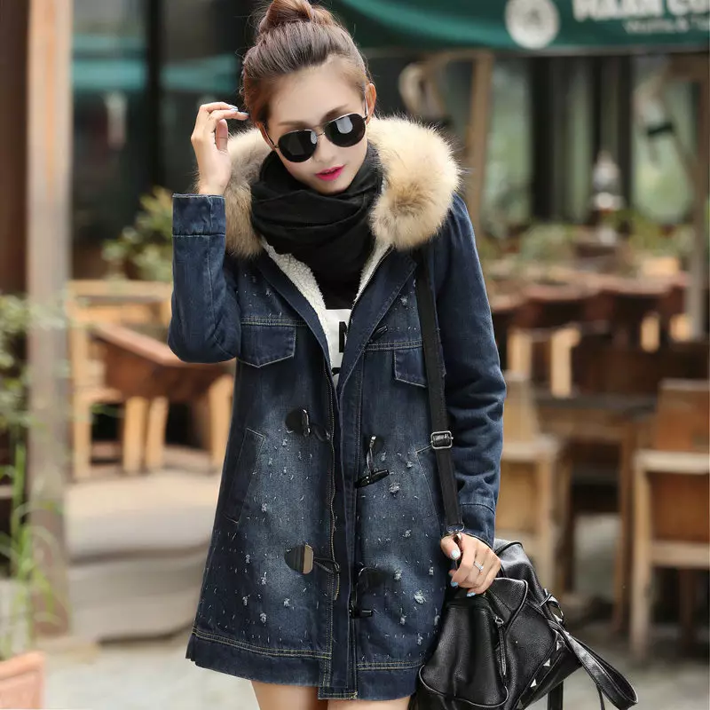 Winter Women's Coat (384 photos): Fashionable 2021 on Sintepsum, Hooded, Youth, Woolen, For Pregnant, Coat Down 643_270