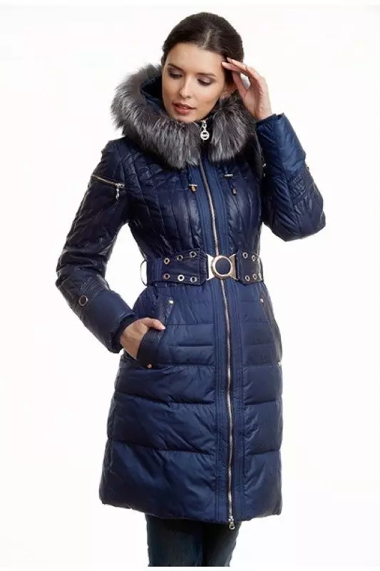 Winter Women's Coat (384 photos): Fashionable 2021 on Sintepsum, Hooded, Youth, Woolen, For Pregnant, Coat Down 643_32