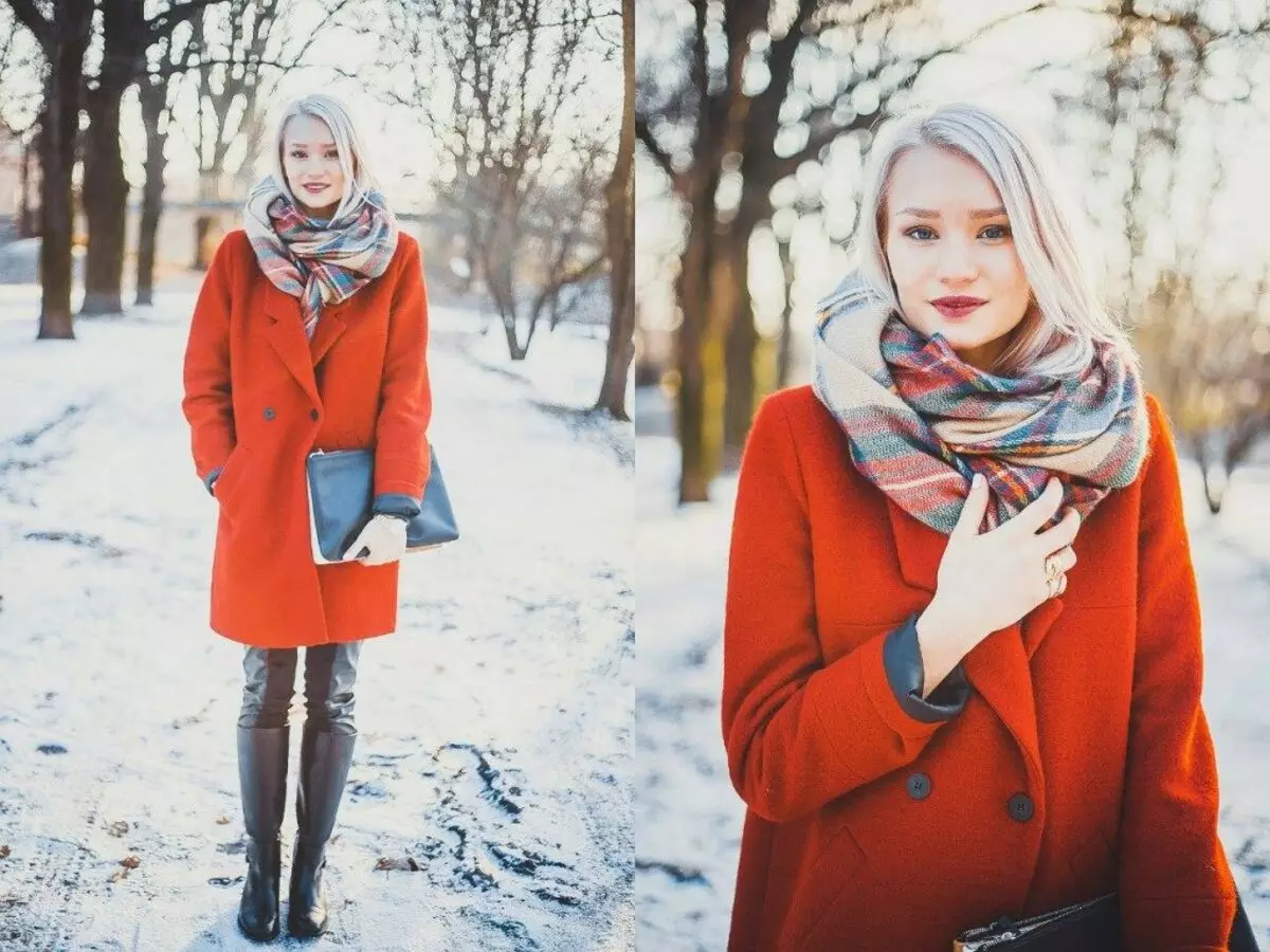 Winter Women's Coat (384 mga larawan): Fashionable 2021 sa sintepsum, hooded, kabataan, lana, para sa buntis, amerikana pababa 643_331