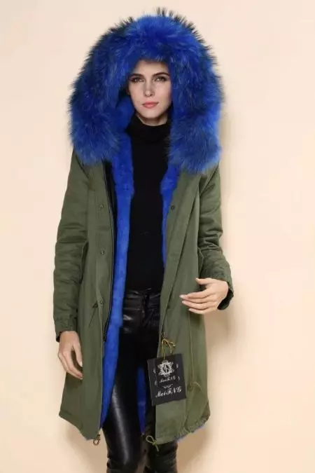 Winter Women's Coat (384 mga larawan): Fashionable 2021 sa sintepsum, hooded, kabataan, lana, para sa buntis, amerikana pababa 643_384