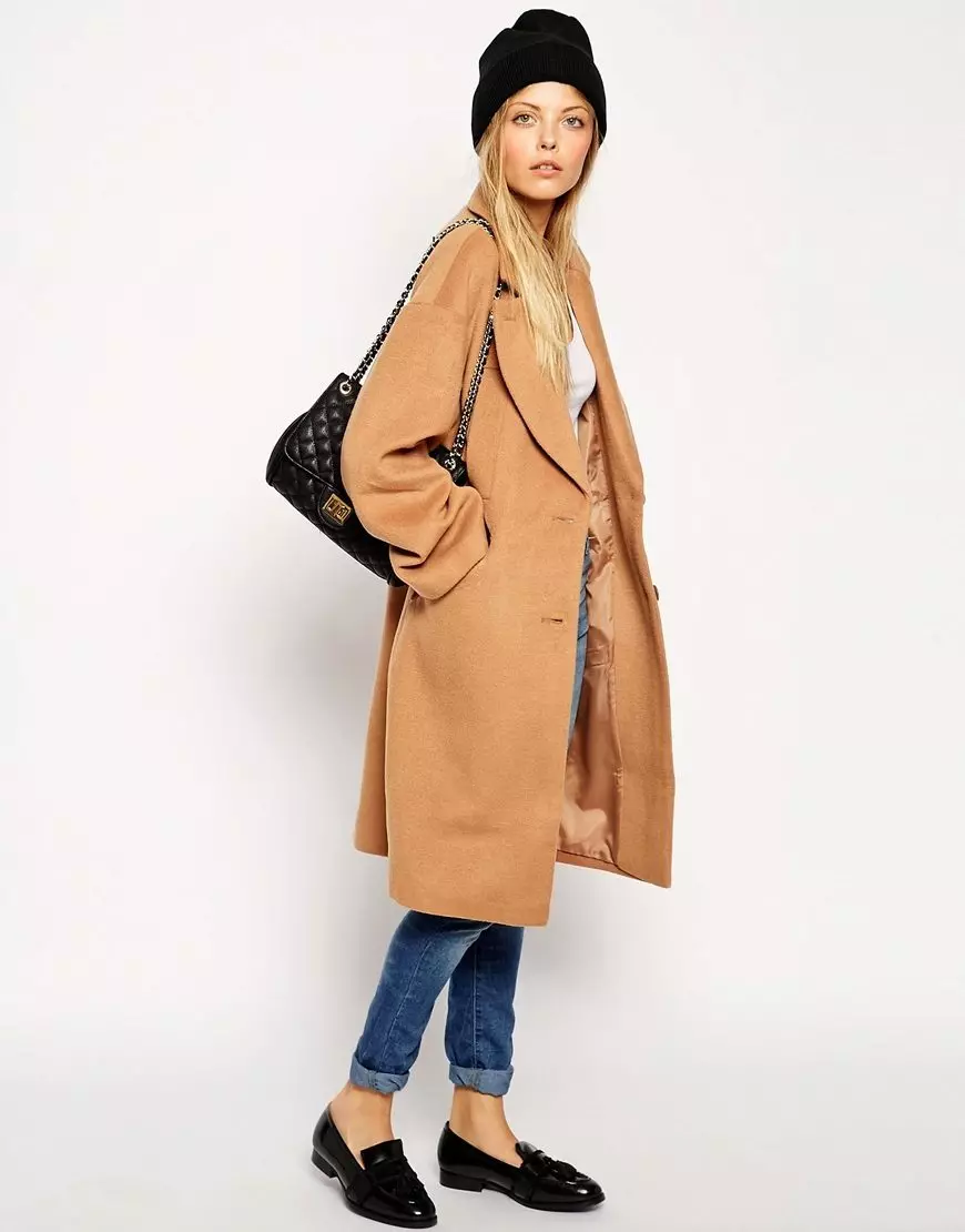 Winter Women's Coat (384 mga larawan): Fashionable 2021 sa sintepsum, hooded, kabataan, lana, para sa buntis, amerikana pababa 643_59