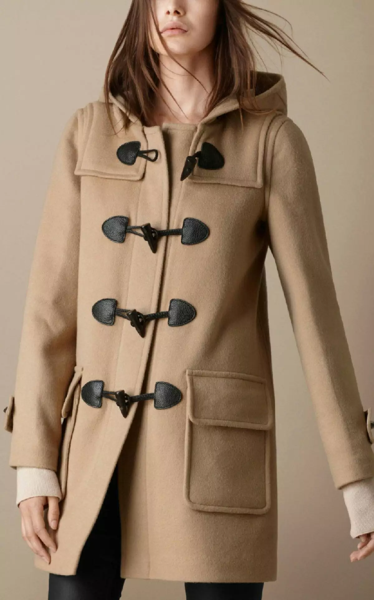 Winter Women's Coat (384 mga larawan): Fashionable 2021 sa sintepsum, hooded, kabataan, lana, para sa buntis, amerikana pababa 643_71