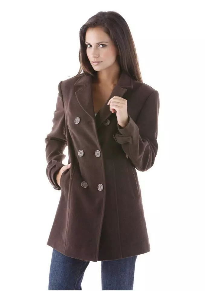 Téli női kabát (384 fotók): divatos 2021 a sintepsumon, kapucnis, ifjúság, gyapjú, terhes, kabát 643_91