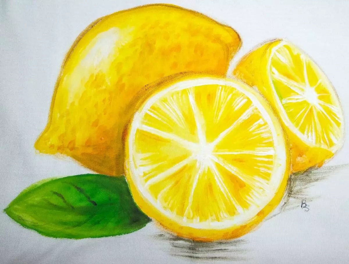 Figura limão em unhas (55 fotos): manicure passo a passo com desenho e comentários 6444_43