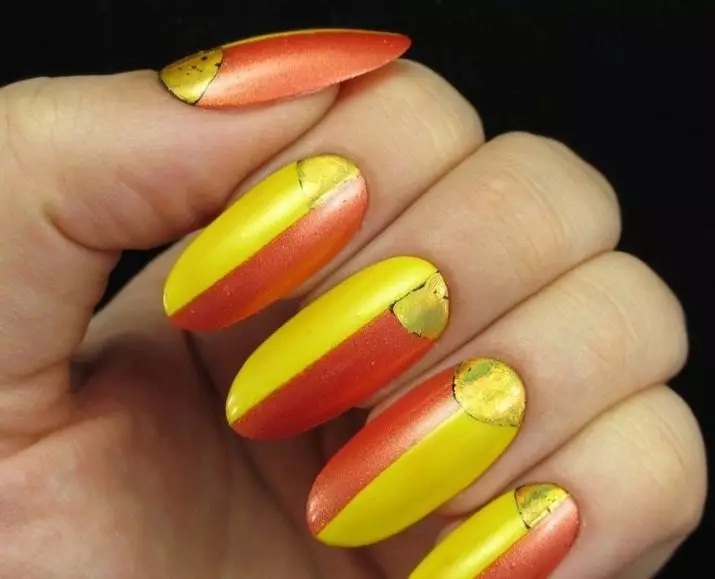 Figuur citroen op nagels (55 foto's): Stap-voor-stap ontwerp manicure met tekening en beoordelingen 6444_52