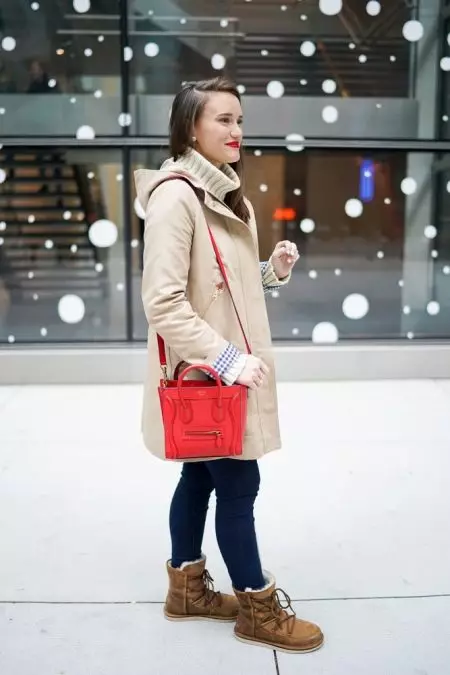 White Park (39 foto): Wanita Musim Sejuk dan Jaket Putih Spring 647_30