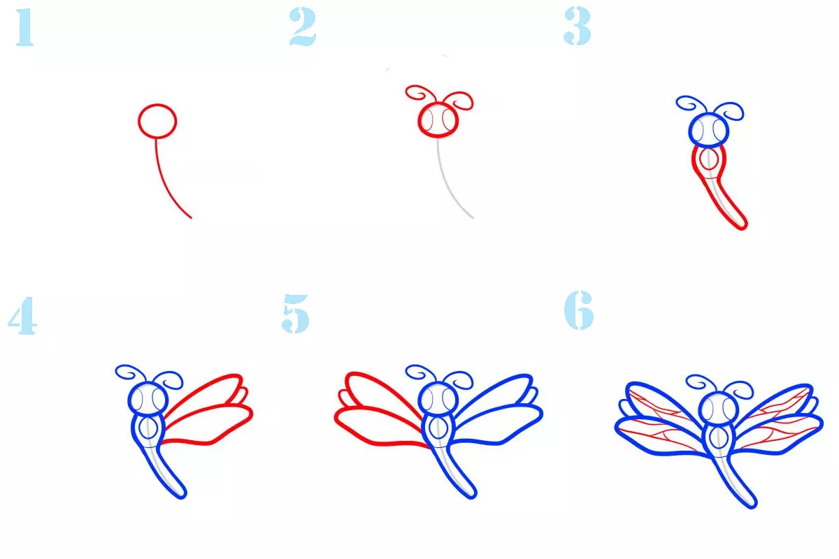 Dragonfly на ноктите (56 фотографии): дизајн на маникир со кристал и цртање чекор по чекор 6485_34
