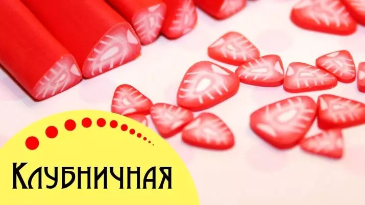 Маникури са слаткишима (40 фотографија): Идеје за дизајн ноктију са магарцем, колачима, карамелом и бомбоном 6523_36