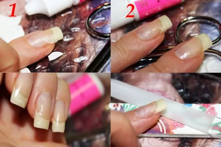 Colle des ongles: Comment utiliser la colle pour réparer une manucure et comment puis-je le supprimer? Instructions d'application de colle à ongles 6545_13