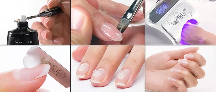 Hur växer naglar? 50 foton Hur man går för steg för att odla naglar med gel och akryl hemma? Hur tar man bort omfattande naglar? 6546_25