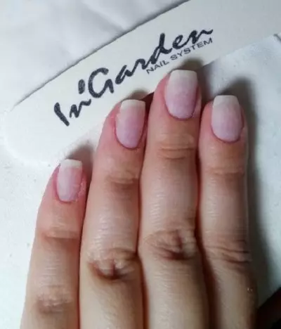 Nail Extension (114 bilder): Gelförlängning. Hur man gör vackra omfattande naglar? Recensioner 6572_42