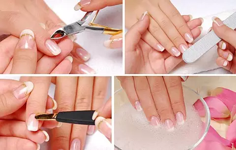 Nail Extension (114 bilder): Gelförlängning. Hur man gör vackra omfattande naglar? Recensioner 6572_65