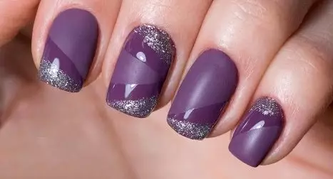 Imisumari yagutse (amafoto 38): Ibitekerezo bya Manicure 6586_13