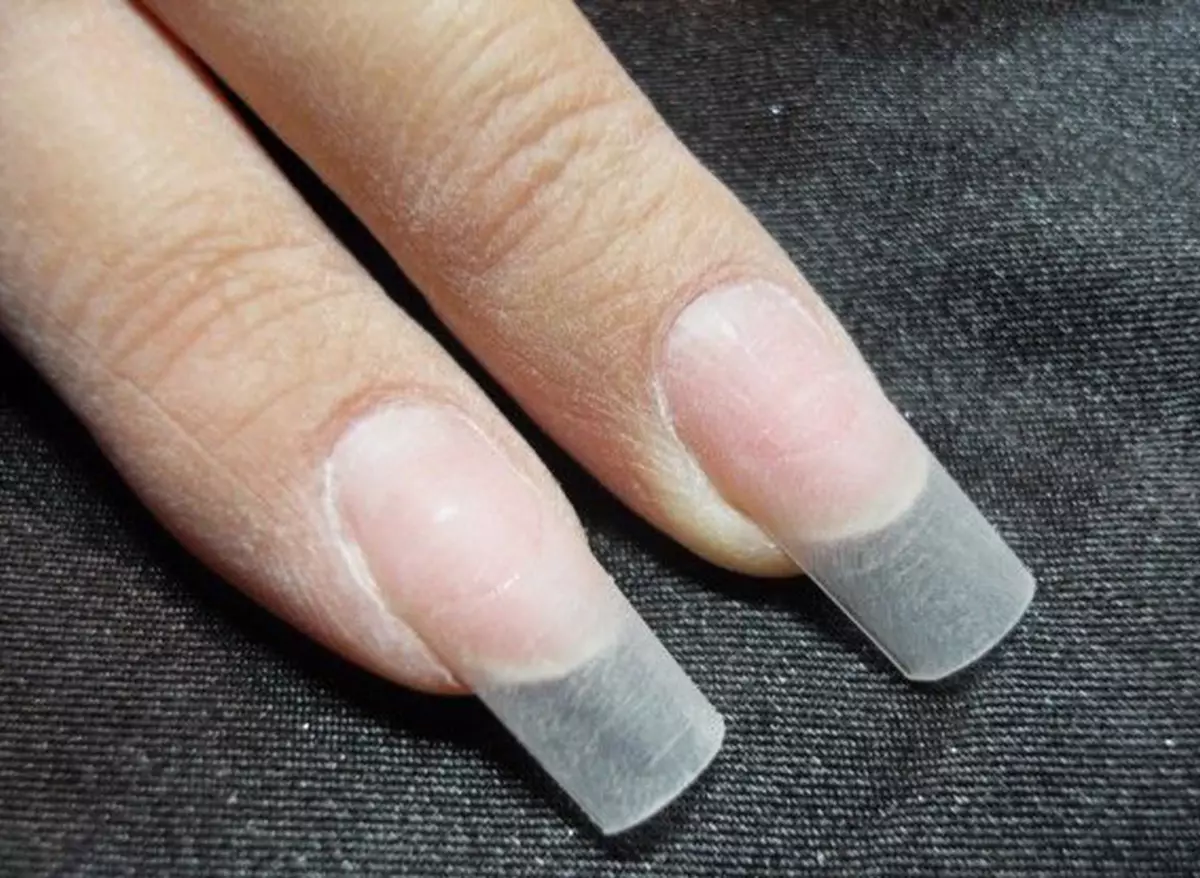 Ногти перед покрытием