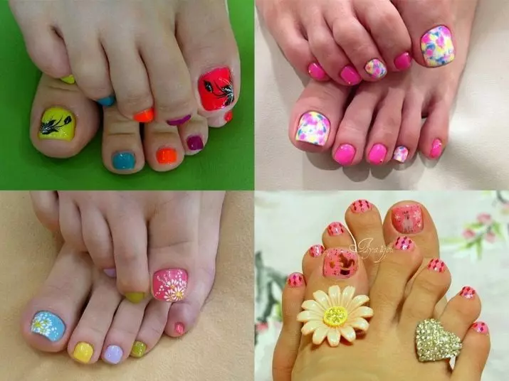 Summer Pedicure (70 photos): design for summer, beautiful options and ideas of fashionable or neutral nail decoration 6642_2