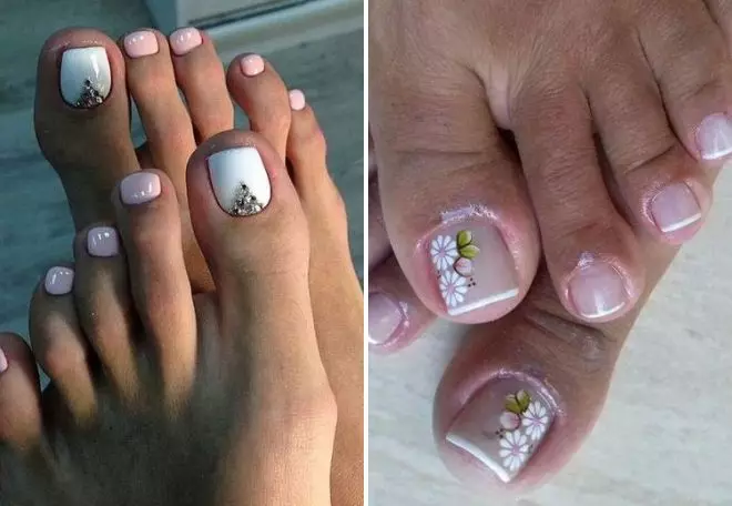 Pedicura de verano (70 fotos): Diseño para verano, hermosas opciones e ideas de decoración de uñas de moda o neutra. 6642_8