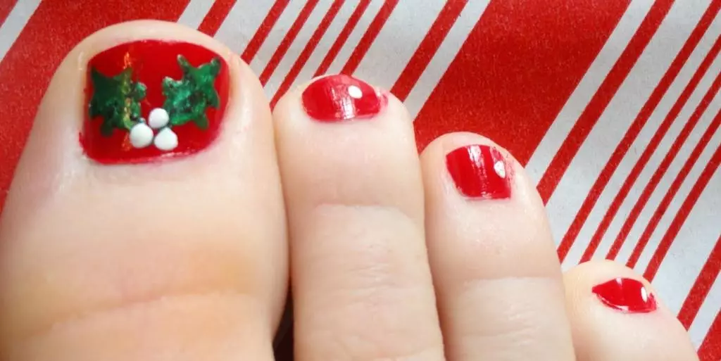 Pedicure único (35 fotos): criar um belo design de unhas 6644_33