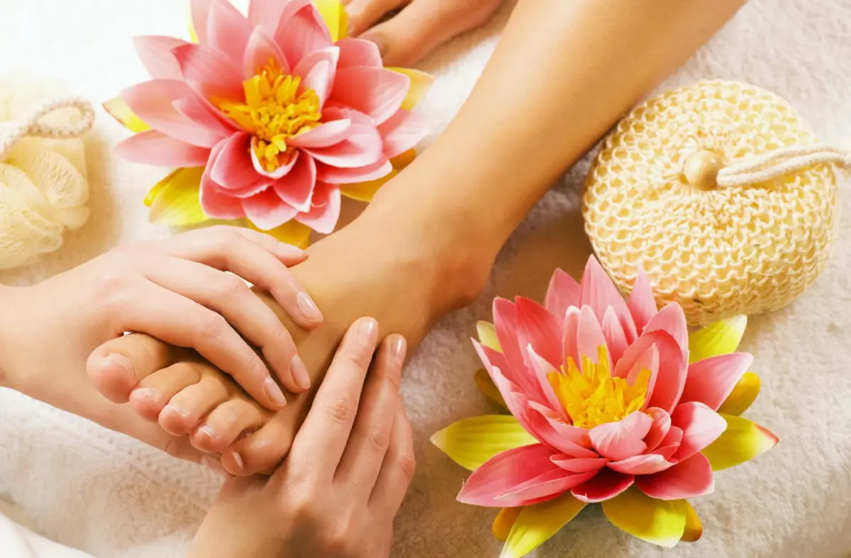 SPA-Pedicure (26 រូបថត): តើវាជាអ្វី? បច្ចេកវិទ្យាជាជំហាន ៗ និងការពិនិត្យឡើងវិញ 6650_5