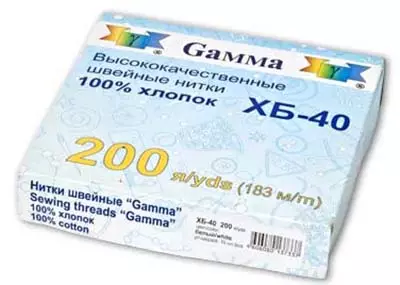 Нитки Gamma: карта квітів з назвами кольору і номерами, швейні нитки з меланжу, спандекса і віскози 6676_6