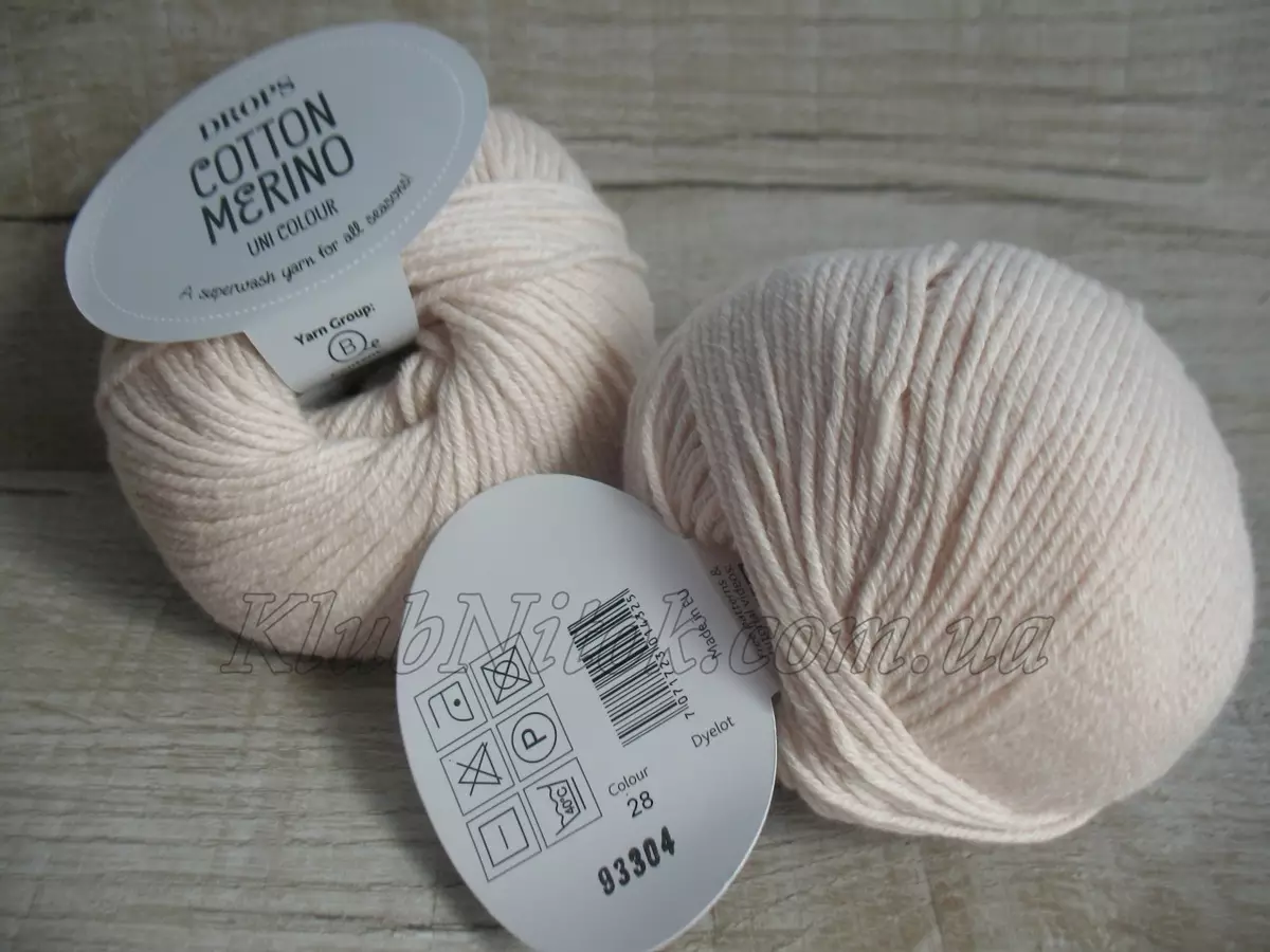 Yarn Merino: 100% aŭstralia fadeno el lano kaj kun kotono. Kio ĝi estas? Dika itala kaj alia fadeno por triki en bobenoj 6701_18