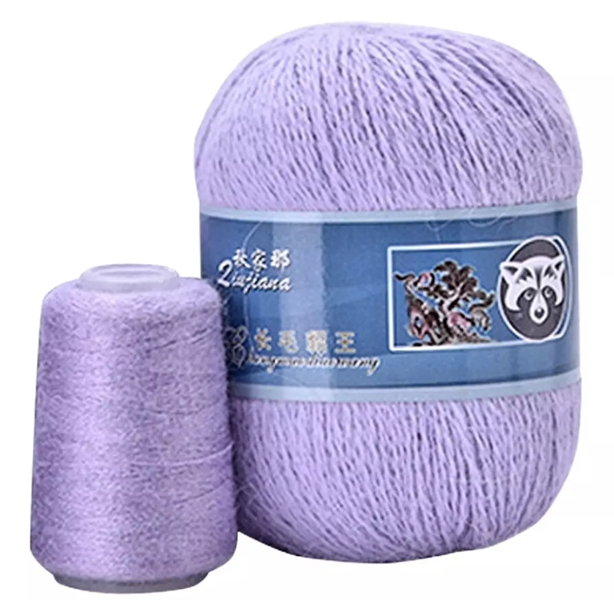 Mink Fluff Yarn: Gearstalling en palet fan Martial Yarn foar it breien. Wat makket it? Fluffy Yarn-produkten út Mink Fur. Klant beoordelingen 6703_10
