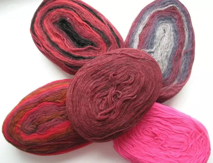 Pletací příze: vlastnosti objemové příze pro pletení bez paprsků, výrobců 6705_20