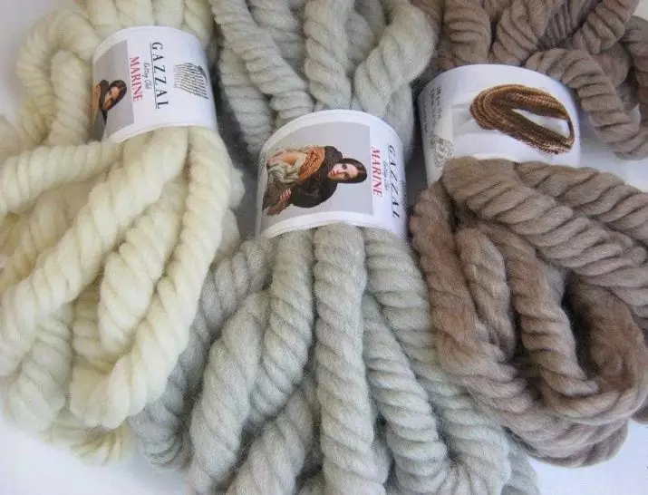 Knitting Yarn: Propraĵoj de volumetrika fadeno por triki sen spokoj, fabrikantoj 6705_9