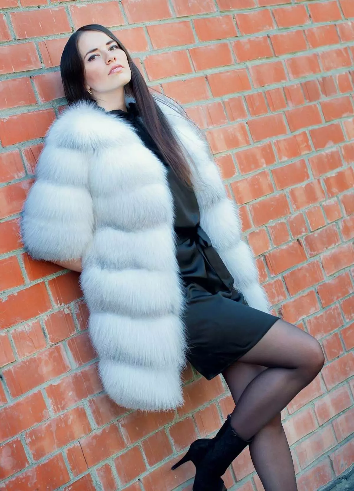 Sweet Fox Fur Sritt 34 Fotografie: Módne vzory piesočnatých priečnych kožušiny, s kapucňou 693_25