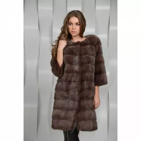 Mga balahibo ng balahibo ng kababaihan mula sa Natural Fur (65 mga larawan): Paano upang malaman ang isang natural na fur coat o hindi kung magkano 694_6