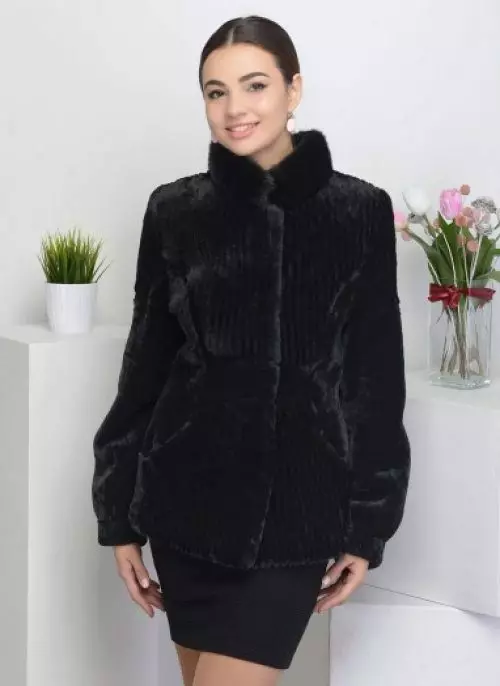 Coats de pel de Kalyaev (88 fotos): Coats Fur Coats Kalyaev Factory, comentarios 702_81