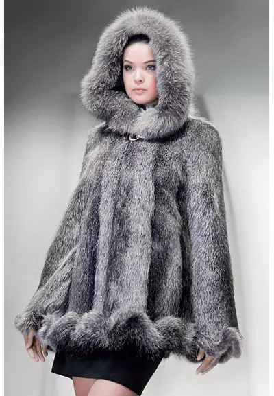 Nutria Fur Coat (113 zdjęcia): Ile kosztuje płaszcz odżywczy, z tarczy Nutria, ciepłe lub nie, niebieskie Nutria, białe, z kapturem, recenzje 711_30