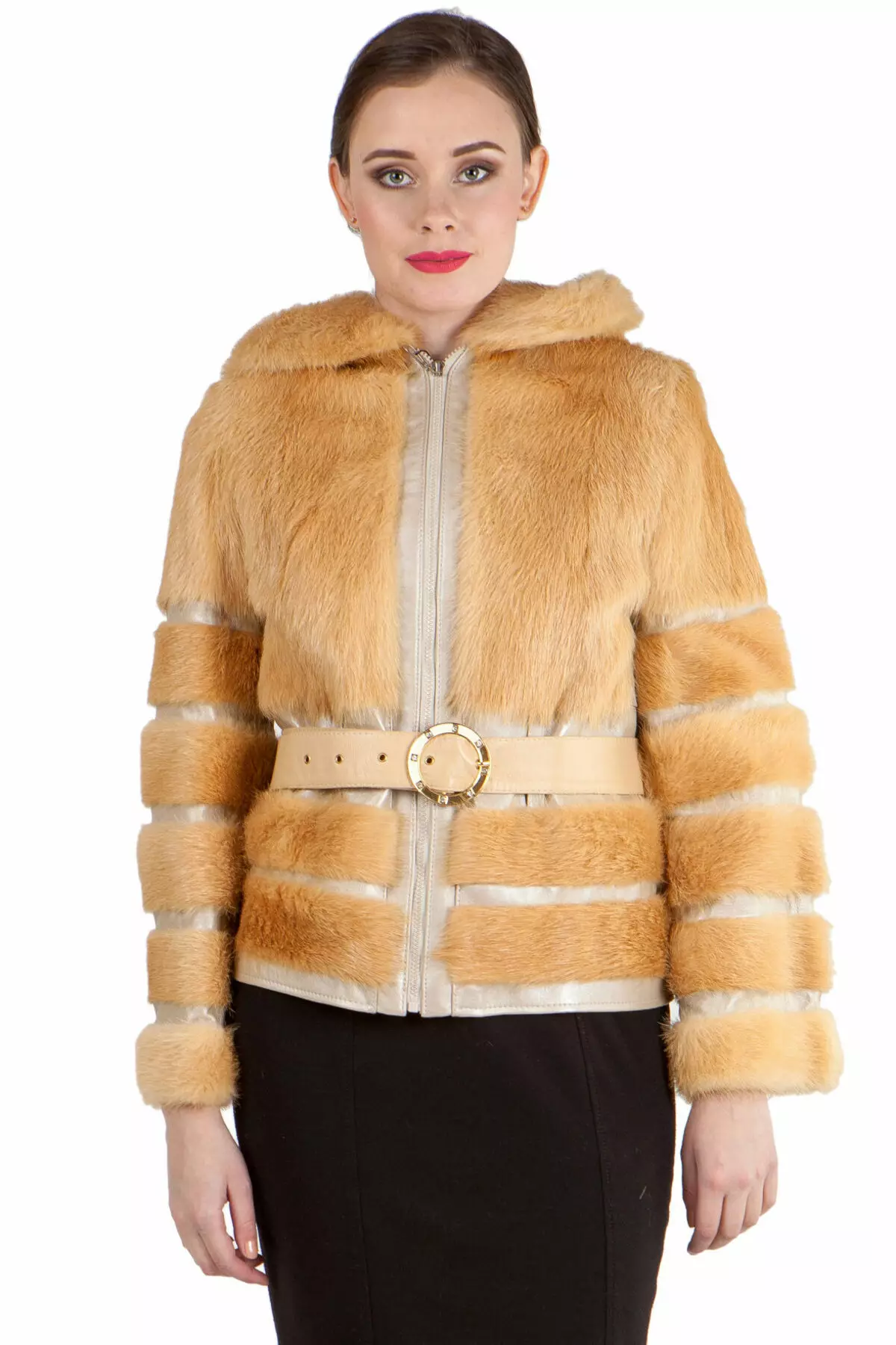 Нутрии кожено палто (113 снимки): колко прави хранителен разходите палто от нутрия на щит, топло или не, синьо нутрия, бели, с качулка, ревюта 711_67