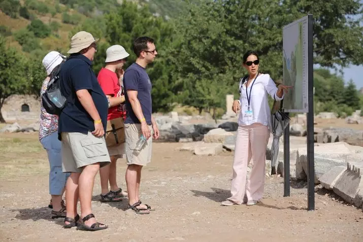 Vodnik: Delo v tujini (v Turčiji) in v Rusiji. Kako postati vodnik? Odgovornosti v poklicu, delo turističnega vodnika brez izkušenj. Kaj naredi spremljevalni vodnik? 7134_10