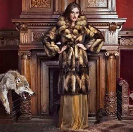 Ferreck kožešinový kabát (54 fotek): Stiskněte modely s kožešinami, s fretkou, Cherish Coat Recenze 716_5