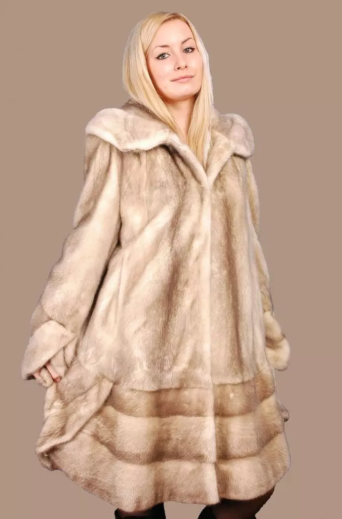 Cappotto di pelliccia di Ferreck (54 foto): Stare modelli a maniche di pelliccia, con Ferret, apposito rivestimento 716_9